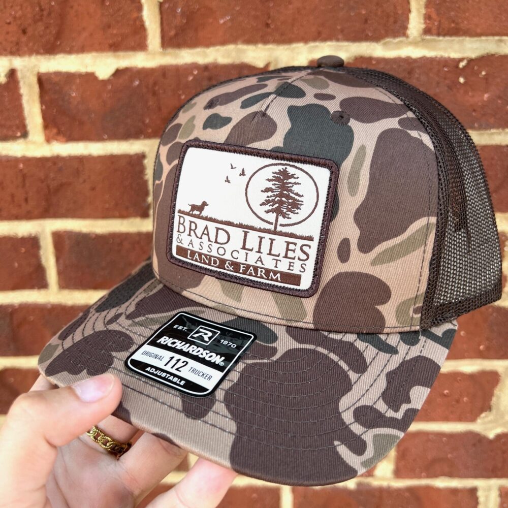 Brad Liles & Associates Custom embroidered hat for Brad Liles & Associates: Land and Farm.