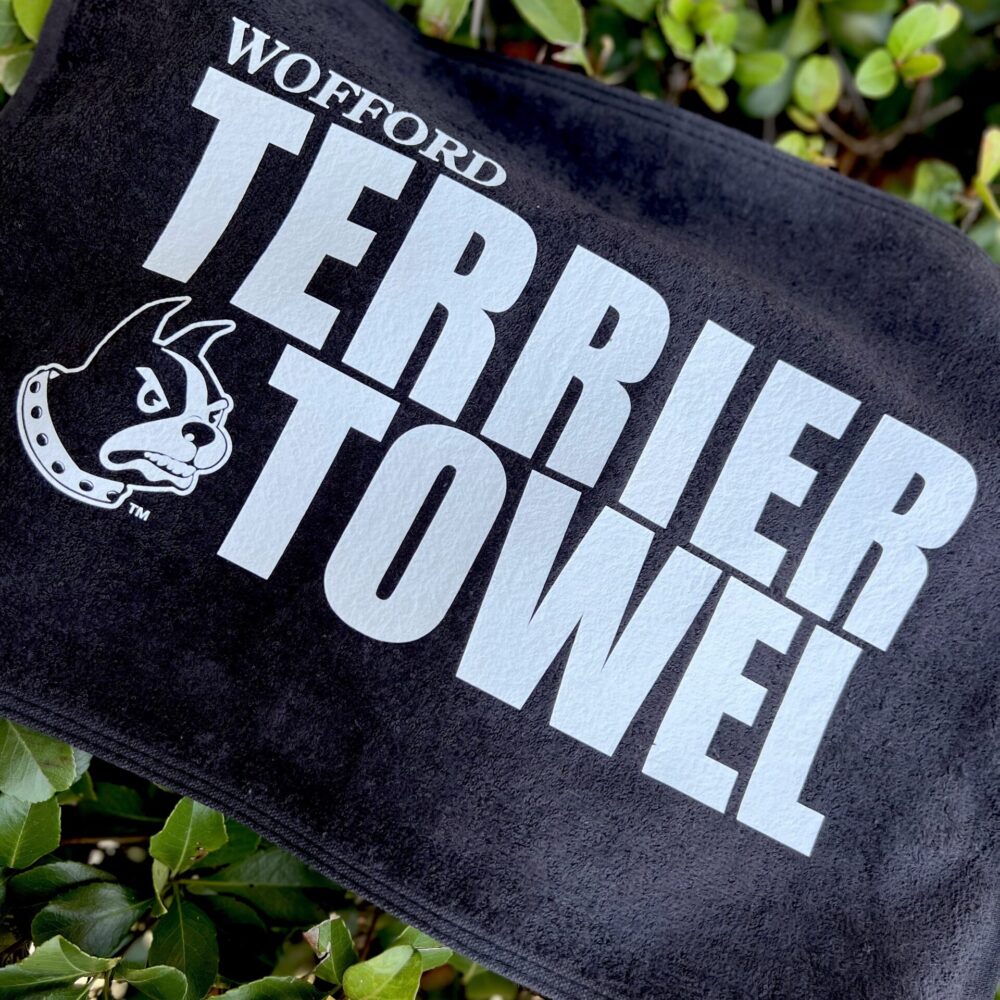 Wofford College Direct-to-film Wofford College sports towel.